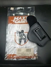 Maxx Carry Soft Leather Holster Black R/h SL-9-1R