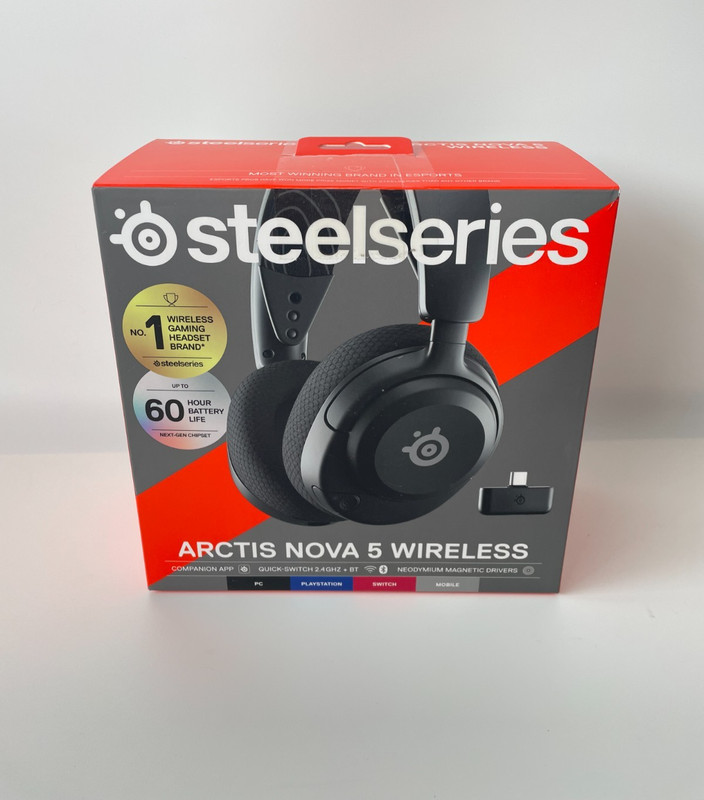 Steelseries Arctis Nova 5 Wireless Gaming Headset With Microphone For PC PS5