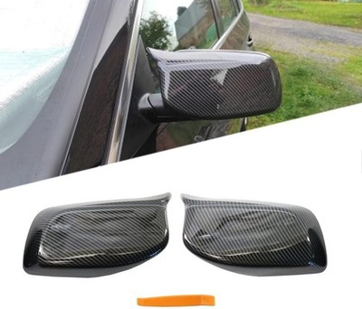 Carbon Fiber Look M Style Side Wing Mirror 22 x 12 x 8cm, 