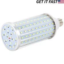 200W Equivalent LED Bulb 180-Chip Corn Light E26 3200lm 30W Cool Daylight 6000K