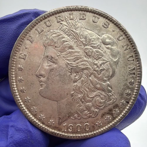 1900 P $1 Morgan 90% Silver Dollar Coin - Beautiful Detailed Coin A18