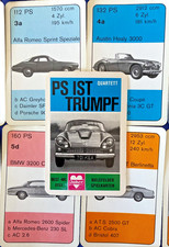 Auto-Quartett PS ist Trumpf Jensen C V8 1964 ...