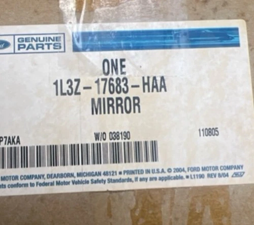 1L3Z-17683-HAA Ford OEM Mirror New. Still In Original Box