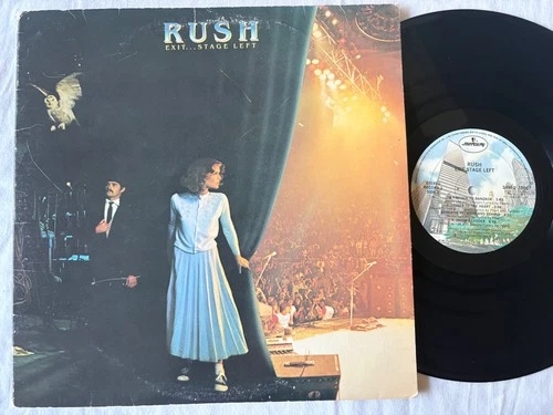 Rush – Exit Stage Left 2LP (VG+) [1st US Press] MERCURY
