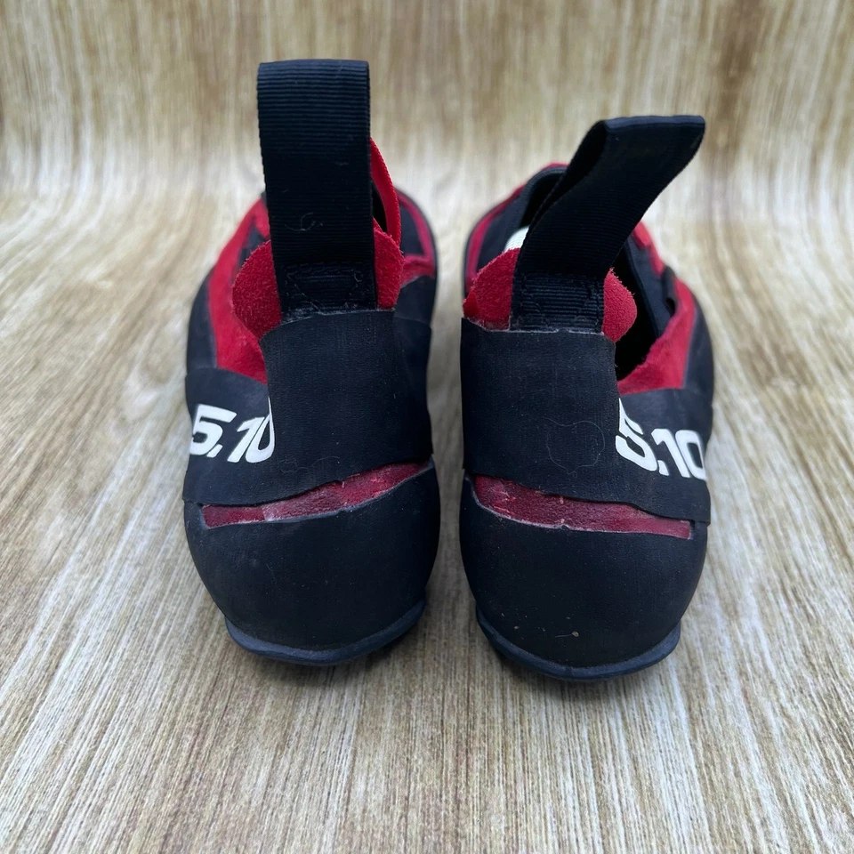 Adidas Five Ten Niad Mocasim Zapatos de Escalada Sin Cordones Para Hombre 8.5 Negro/Rojo FW2853 Foto 4 de 4