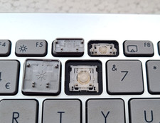 Asus Vivobook Go E1504F E1504G Laptop UK Keyboard One Key Only SILVER TYPE 2