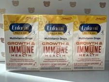 Enfamil POMY VI SOL Multivitamin Drops Growth & Immune Health 3Pack Exp:12/01/25