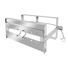 Trailer Mount Race Fuel Jug Holder Aluminum Fits Two 5 Gallon Fuel Containers