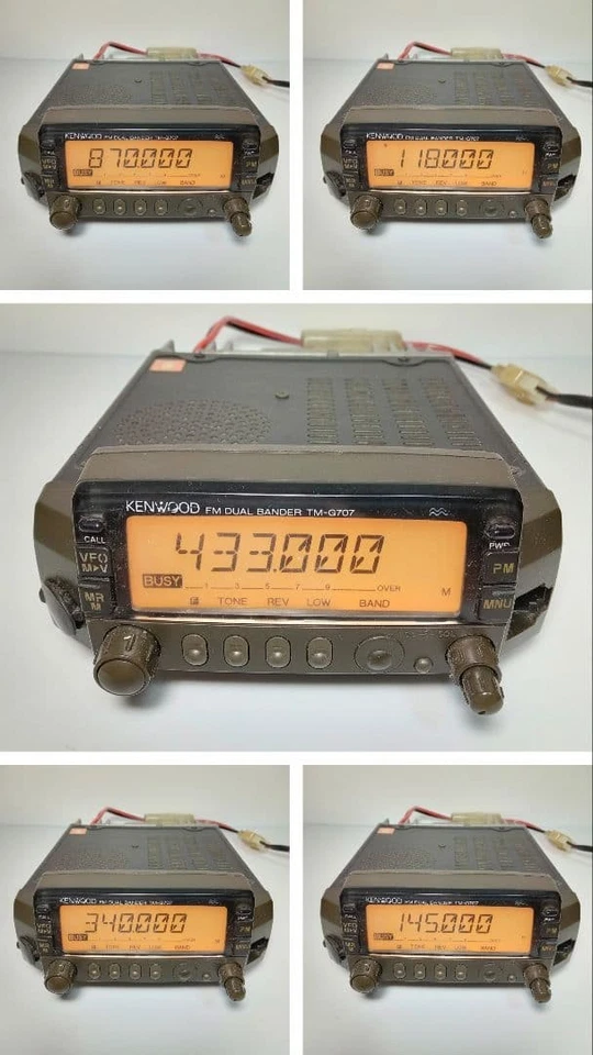 Transceptor de doble banda KENWOOD TM-G707 FM 144/430 MHz 35 W Foto 4 de 4