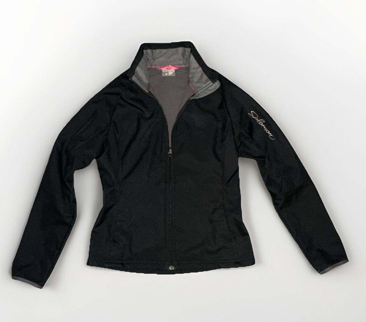 Salomon Giacca Donna Taglia S Nera Full Zip Pullover Cappotto Donna Us intime ottimeioni!!