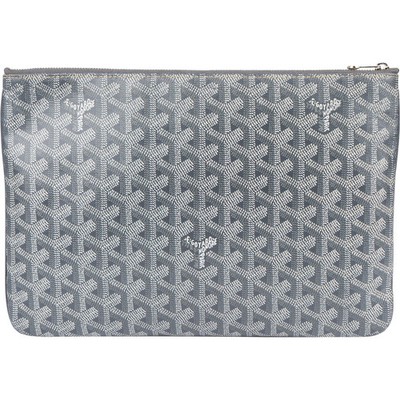 Goyard Goyardine Monogram MM Clutch Abendtasche
