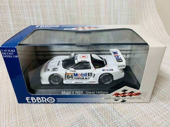 外箱未開封 エブロ 1/43 無限NSX 2002 JGTC Ebbro 1/43 Mobil 1 NSX JGTC 2002 66408 | eBay