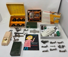Vintage Lot of Singer Simanco Greist Sewing Machine Parts Attachments