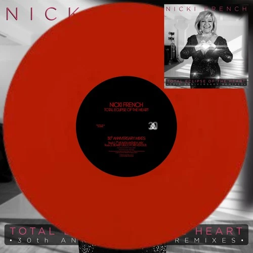 Total Eclipse Of The Heart 30th Anniversary Remixes (12" Red Vinyl)