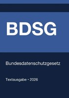Bdsg - Bundesdatenschutzgesetz (Deutschland) 2026 | Gesetze24 Deutschland | Buch