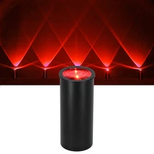 Rockville MINI HALO BLACK DJ Wall Wash Light Effect, Battery, Wireless DMX, RF