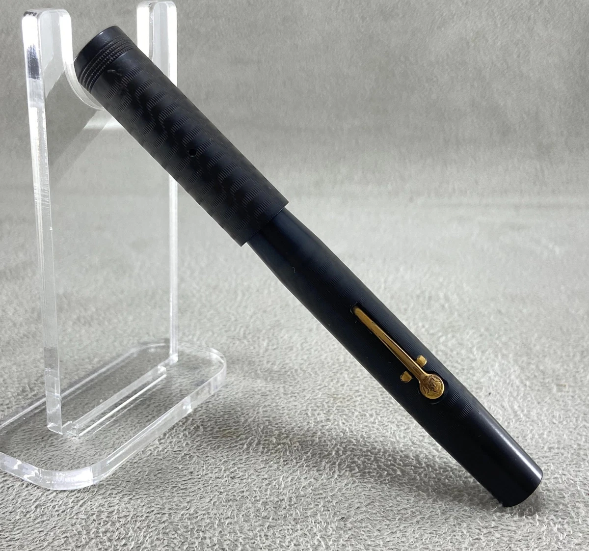 Stylo Plume Vintage Gold Starry #13 - Plume Stylomine 303 Modèle étoilé Doré - À Restaurer