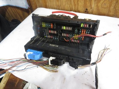 2011 BMW 535I FUSE BOX WITH COMPUTER CONTROL UNIT OEM 9234421-01 W/ PIGTAILS