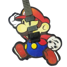 Classic Game Cartoon Image Electric Guitar Floyd Rose Tremolo US warehouse