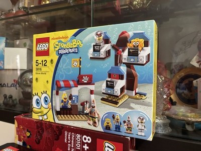 LEGO 3816 SpongeBob Glove World NEW SEALED Retired Patrick Sandy Rare Set NISB
