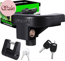 Trailer Hitch Lock Kit For 2-5/16" Trailers Heavy Duty anti Theft Trailer Coup