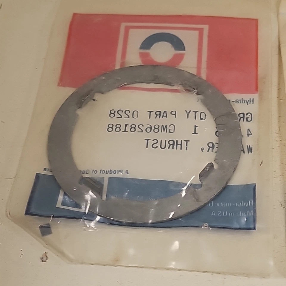 Lot Of 2 NOS OEM GM 8628188 Delco Thrust Washer SEALED PACKAGE - Image 4 of 4