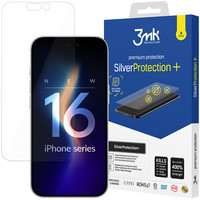 3Mk Apple Iphone 16 PRO GehÄRtetes Glas FÜR Bildschirmschutz Silverprotection+