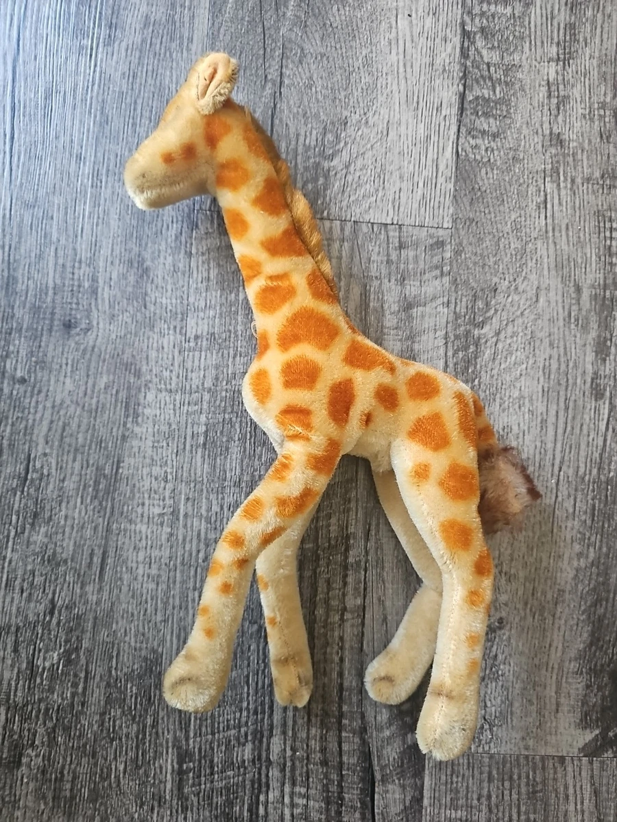 Steiff Peluche Girafe Multicolore Vintage 28cm