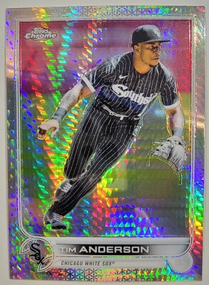 Tim Anderson 2022 Topps Chrome Prism Refractor #197 | eBay