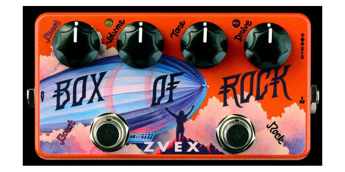 Distorsión y Overdrive Z.Vex guitarra Pedales