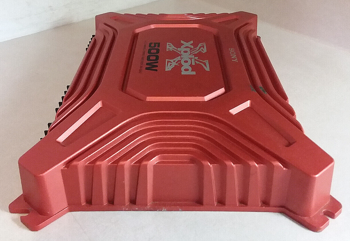 SONY XM504Z 4CHANNEL CAR AMPLIFIER SUBWOOFER AMPLIFIER 500 WATT TESTED WORKING eBay