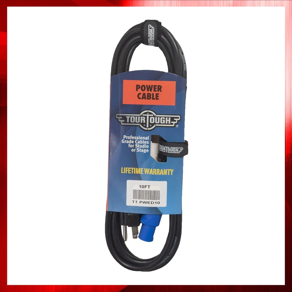 PowerCON to Edison Male Grounded Pro Audio Cable - Image 4 of 4