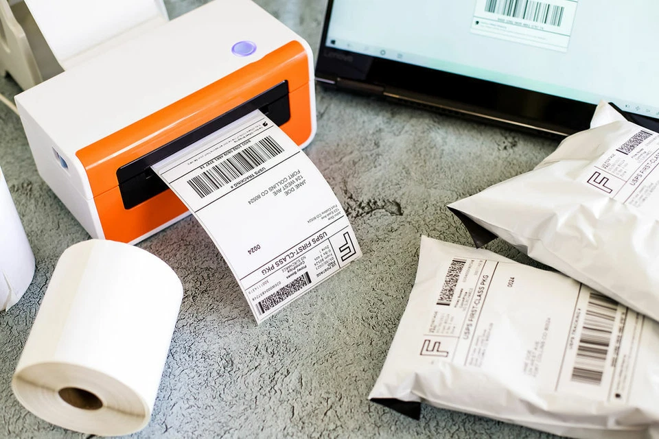 4 Rolls 4x6 Direct Thermal Shipping Labels - 250 per roll - 1000 labels - Image 2 of 4