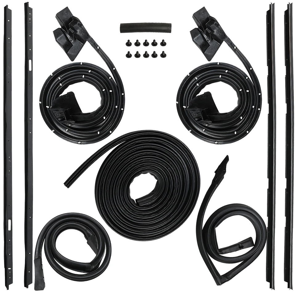 9x Roof Rail Window Door Trunk Weatherstrip Seal for Chevy Monte Carlo SS 83-88 Foto 3 de 4