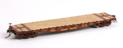 Berkshire Valley Models HO/1:87 Wood Deck - ExactRail 42' GSC Flatcar - #4204