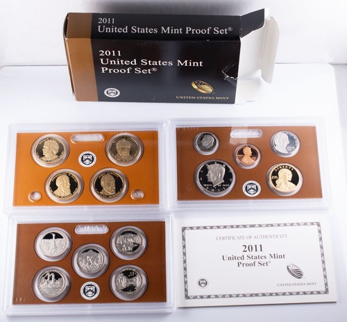2011 U.S. Mint Proof Set OGP and COA - 第 1/3 張圖片