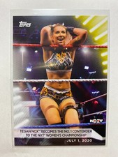 Tegan Nox Becomes Contender for NXT Women's Championship 2021 Topps WWE #36 Card