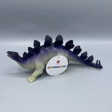 NEW (with tag) Ankyo Plastic Dinosaur Toy Stegosaurus (8.5" long, 3" Tall)