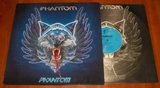 PHANTOM SELF TITLED LP *LTD* CLEAR VINYL SHARK RECORDS 1991 GERMANY 1st PRESS !!