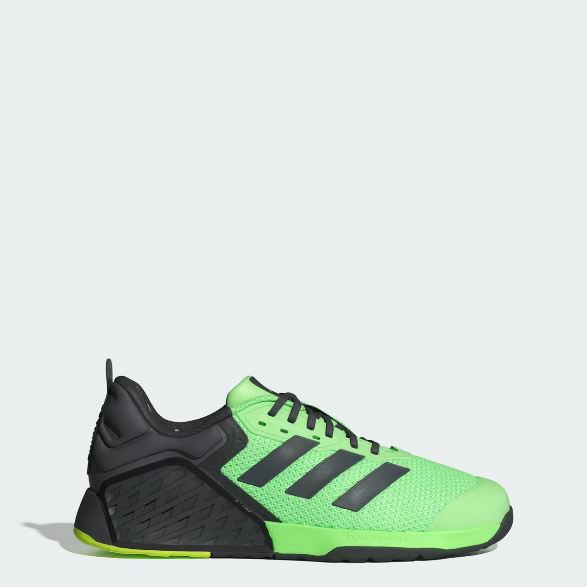 Adidas Gym Training DROPSET Strength Training Shoes in Lime Burst  Carbon