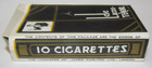 VINTAGE EMPTY 10 Cigarette Cardboard Box de Luxe Tenor London James Carlton — photo 4
