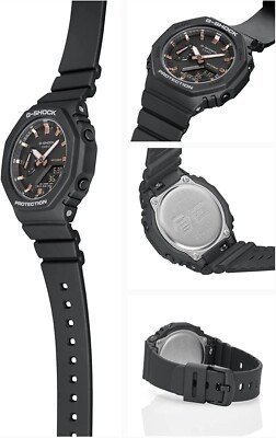 CASIO G-SHOCK GMA-S2100-1AJF Black x Pink Gold Analog Digital