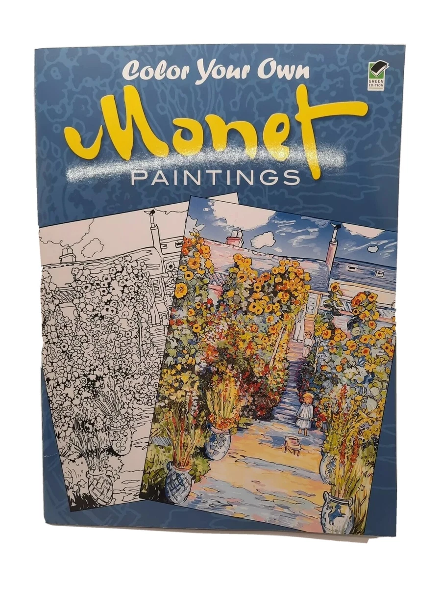 Monet Coloring Pages For Kids