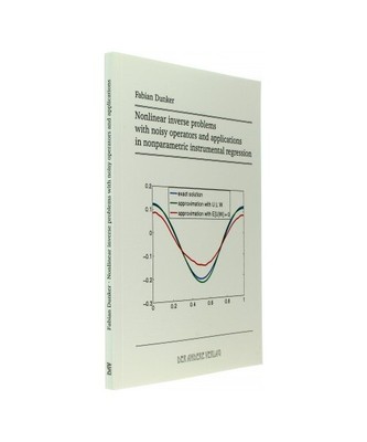 Nonlinear inverse problems with noisy operators and applications in nonparametri