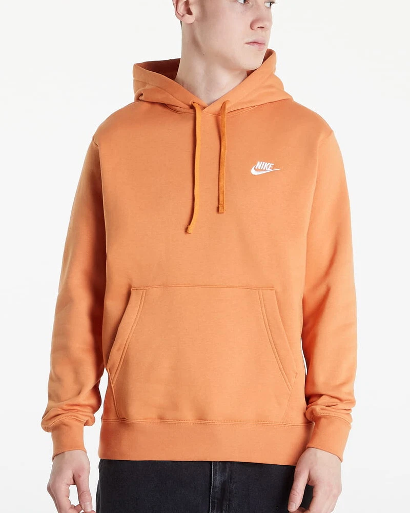 Felpa nike shop arancione uomo