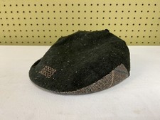 Patrick Francis Patchwork Flat Cap Multi-Tweed Wool Youth Boys Large NWT