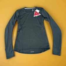 Adidas Performance Supernova Womens Sz XS Running T-Shirt Climalite Black NWT LS