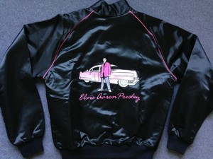 pink satin coat