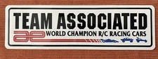 Team Associated Bumper Sticker RC10
