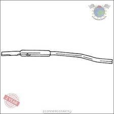 Mittelschalldämpfer Sigam für VW POLO 86C 80 D